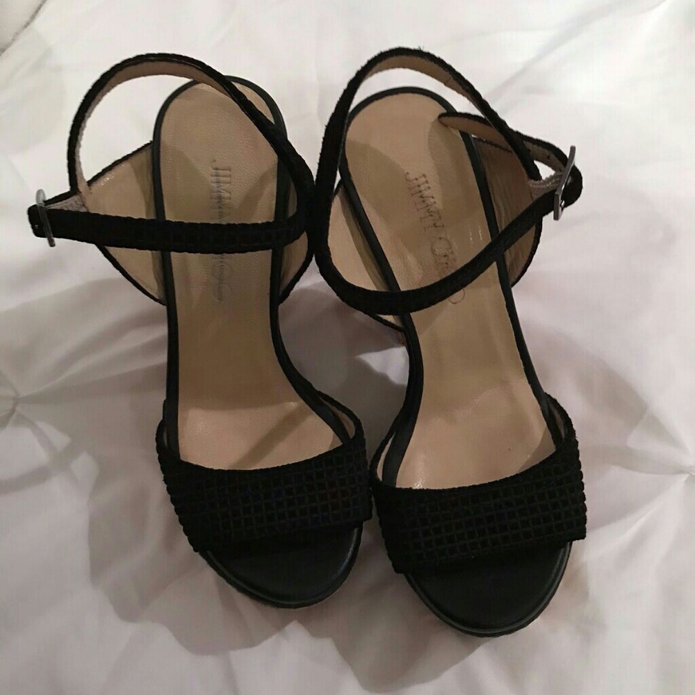 Jimmy Choo Corkscrew Espadrille Sandals - 5 - Picture 5 of 8
